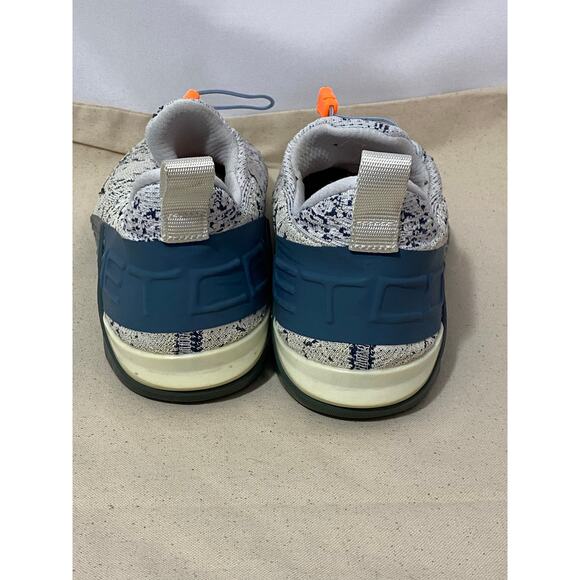 NIKE REACT METCON Cross Training Sneakers White/Blue Size 12 - Picture 7 of 11